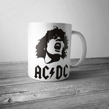 Ac Dc Logo Kupa Bardak