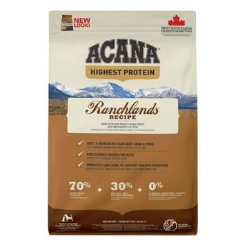 Acana 2 kg Ranchlands Tahılsız Sığır ve Kuzu Etli Yetişkin Köpek Maması