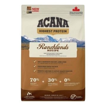 Acana 2 kg Ranchlands Tahılsız Sığır ve Kuzu Etli Yetişkin Köpek Maması