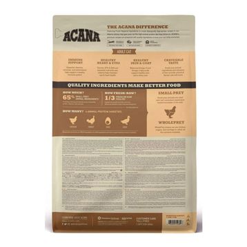 Acana Homestead Harvest Yüksek Proteinli Tavuklu ve Hindili Yetişkin 4.5 kg Kedi Mama