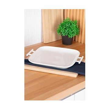 Acar 32.5 Bianco Perla Kare Kulplu Servis Tabak