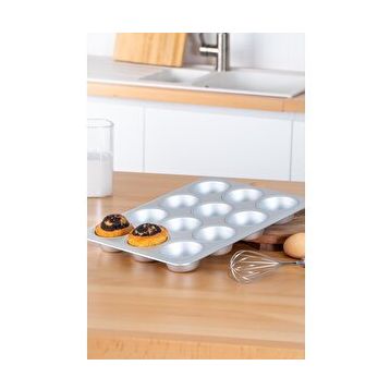 Acar 38.5 cm Mate Dikdörtgen Muffin Kek Kalıbı