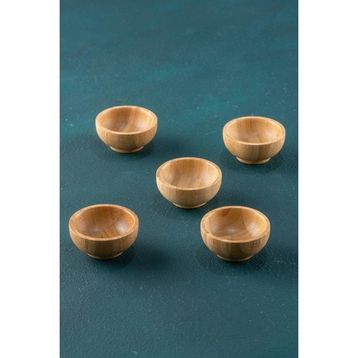 Acar 6,5 cm Bambu Mini Sos Kase