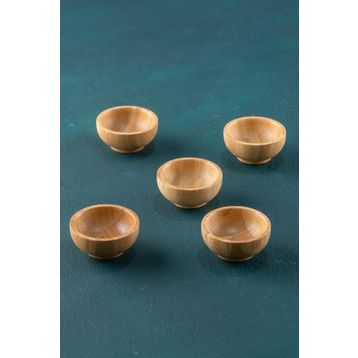 Acar 6,5 cm Bambu Mini Sos Kase