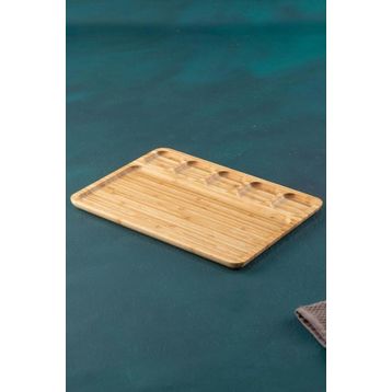 Acar ACR-031/24 Bambu Kahvaltı Tabağı