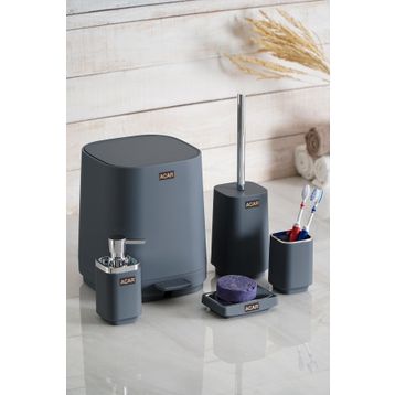 Acar Astoria Gri 5 Parça Banyo Seti