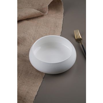 Acar Bianco Perla Porselen 18,2 cm Yuvarlak Kase