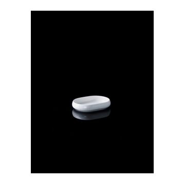 Acar Bianco Perla Porselen Oval Bombeli Tabak