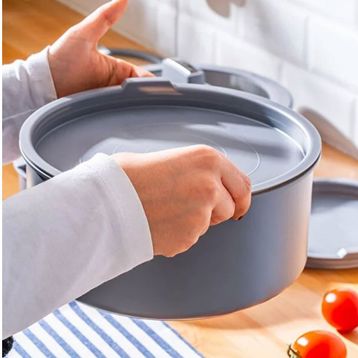 Acar Biogrey 9 Parça Pişir Sakla Tencere Seti