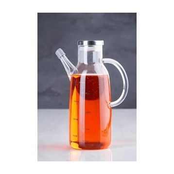 Acar Evie Metal Kapaklı 750 ml Cam Yağdanlık