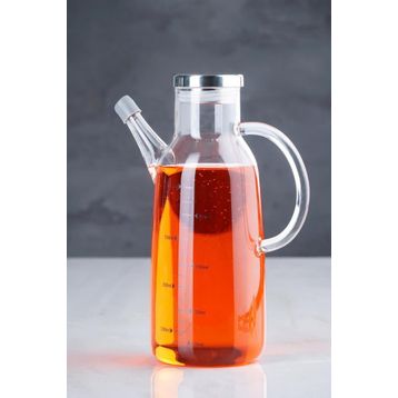 Acar Evie Metal Kapaklı 750 ml Cam Yağdanlık
