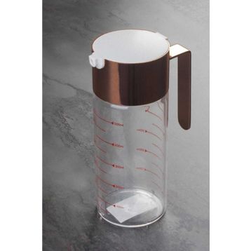 Acar Matrica Metal Kapaklı 500 ml Ölçekli Cam Sürahi