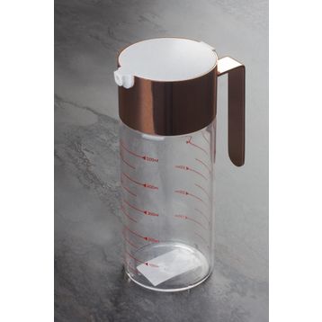 Acar Matrica Metal Kapaklı 500 ml Ölçekli Cam Sürahi