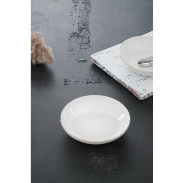 Acar Nordic İstanbul Yuvarlak 18 cm Çukur Tabak