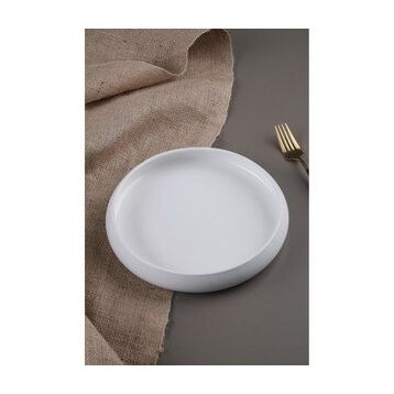 Acar Sct-21-0225/72 Bianco Perla 6'lı 13 cm Porselen Yuvarlak Tabak