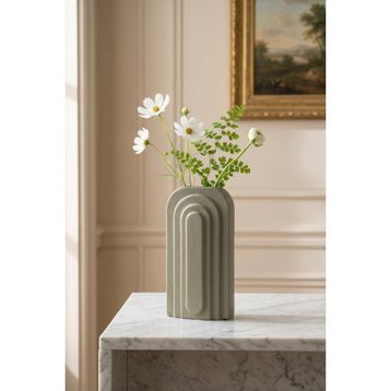 Acar Terra Luxe İskandinav Yeşil - 34 cm Vazo