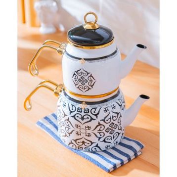 Acar Thea Emaye Mini Çaydanlık Takımı 1750 ml
