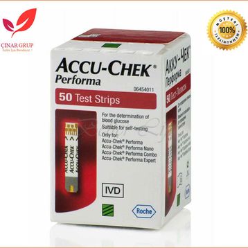 Accu Chek Performa Nano Strip 50'Lik Şeker Ölçüm Stribi