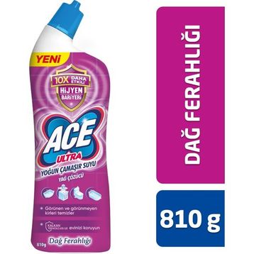 ACE 810 ml Ultra Power Jel Kıvamlı Çamaşır Suyu Dağ Tazeliği