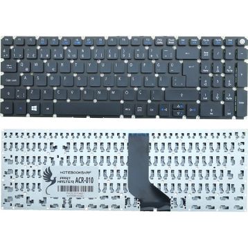 Acer Aspire 3 A315-51-36UG Siyah Notebook Klavye
