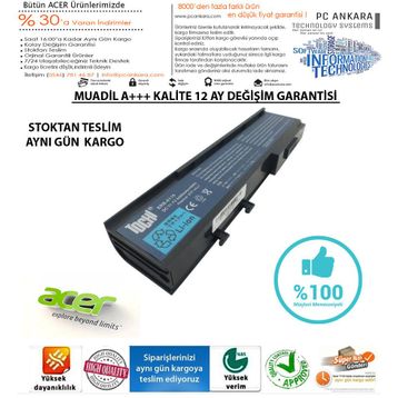 Acer Aspire 3620A Notebook Bataryası