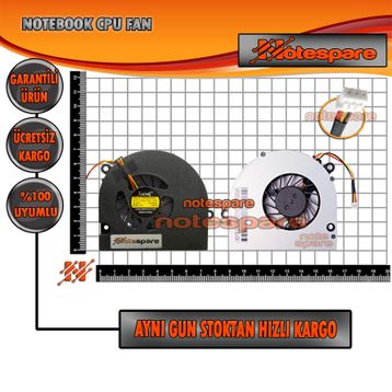 Acer Aspire 5332 Uyumlu Fan
