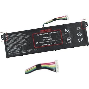 Acer Aspire 7 A715-75G-522G Version 1 3 Cell 11.4V Uyumlu Laptop Batarya