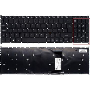 Acer Aspire A315-42G-R3L6 Klavye