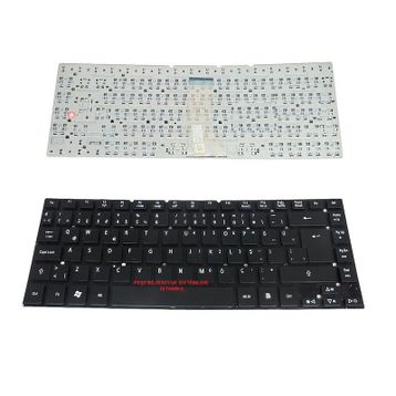 Acer Aspire E5-411 E5-411G Notebook TR Siyah Uyumlu Klavye
