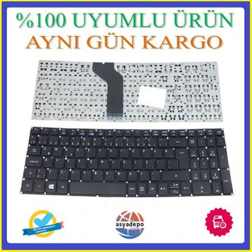 Acer Aspire E5-573 Siyah Klavye