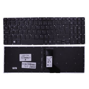 Acer Aspire E5-573G-512T E5-573G-51JW Notebook TR Işıklı Uyumlu Klavye