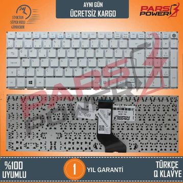 Acer Aspire F5-572G-52AQ Beyaz Notebook Klavye