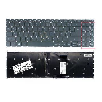 Acer Aspire N20C5 Siyah TR Işıklı Notebook Laptop Klavye Tuş Takımı