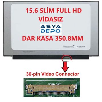 Acer Aspire Nitro AN515-54-55BB 15.6 Slim 30 pin IPS Uyumlu Laptop Ekran