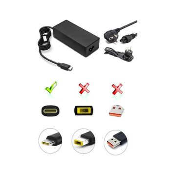 Acer Chromebook 714 CB714-1W 45W Uyumlu Laptop Adaptör