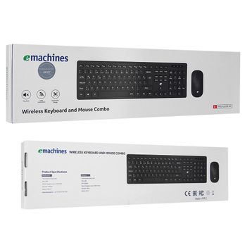 Acer Emachines EAK920 2.4 Ghz Siyah Kablosuz Türkçe Q Klavye Mouse Set