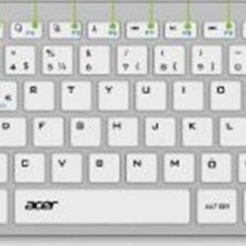 Acer OKR220 Beyaz Multidevice Dual Mode 2.4 GHz Bluetooth Klavye