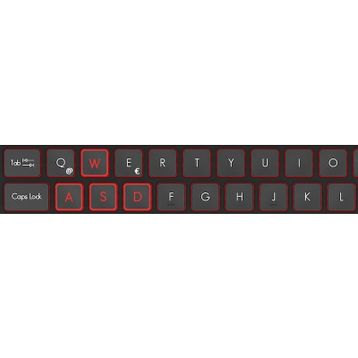 Acer Predator Helios 300 PH317-51 V2 Klavye