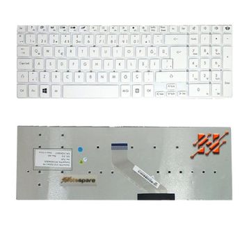 Acer TravelMate P255 Beyaz Klavye