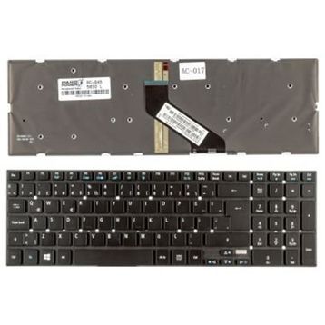 Acer Travelmate P455-MG-54204G50MAKK Işıklı Siyah Notebook Klavye