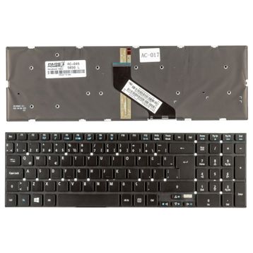Acer Travelmate P455-MG-54204G50MAKK Işıklı Siyah Notebook Klavye
