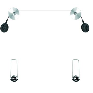 Achill DFGJKNS3 Sled 2000 A New 32'' - 55'' Çelik Telli İpli Tv Askı Aparatı