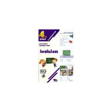 Açı Yayınları 4.Sınıf İngilizce Yaprak Test