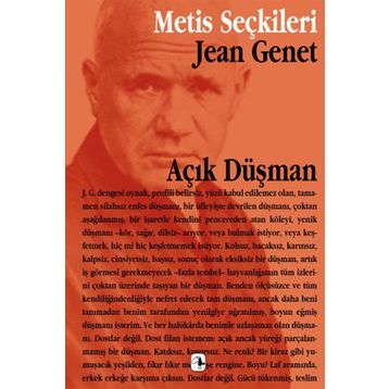AÇIK DÜŞMAN - JEAN GENET
