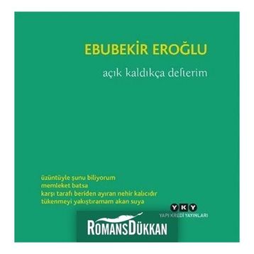 Açık Kaldıkça Defterim - Ebubekir Eroğlu