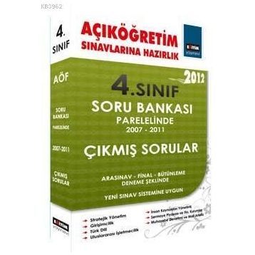 Açıköğretim Sınavlarına Hazırlık 4. Sınıf İşletme Bölümü 2012 - Kollektif