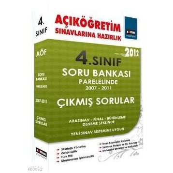Açıköğretim Sınavlarına Hazırlık 4. Sınıf İşletme Bölümü 2012 - Kollektif