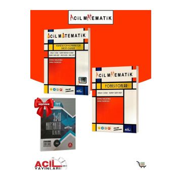 Acil Yayınları - Permütasyon-Kombinasyon-Binom-Olasılık-Fonksiyonlar Çıkmış Sorular 3 Kaynak