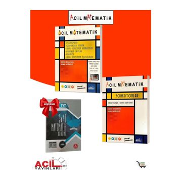 Acil Yayınları Polinomlar Fonksiyonlar Çıkmış Sorular Hediyeli 3 Kaynak Matematik Fasikülü