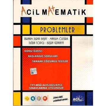 Acil Yayınları TYT Matematik Acil Problemler